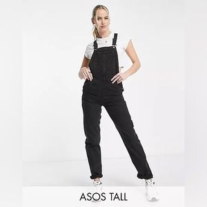 ASOS black overalls